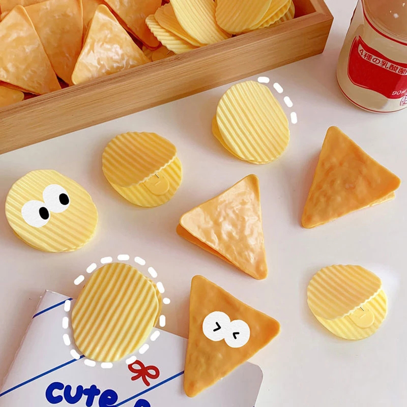 Simulation Potato Chip Clip Kitchen Storage Bag Clips Plastic Bag Sealing Tool Home Snack Preservation Organizer