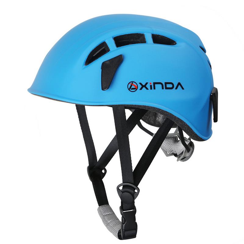 Unisex Outdoor Rock Climbing Helmet Outdoor Sports Safety Equipment Helmet Caving Rescue Mountaineering Protected Helmet