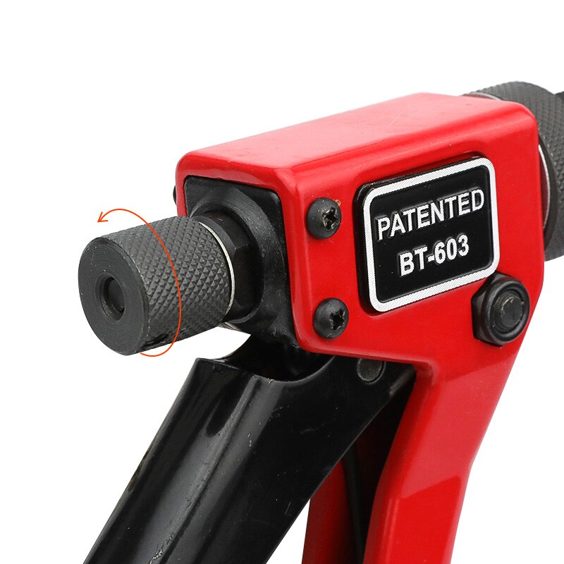 BT-603 Manual Riveter Gun Hand Rivet Tool Kit Rivet Nut Setting Tool Nut Setter M3/M4/M5/M6