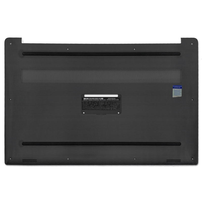 Funda Original para portátil Dell XPS 15 9570 M5530, cubierta trasera LCD, bisel frontal, carcasa inferior, bisagras, pantalla, cámara con Cable Wifi: D Cover Black