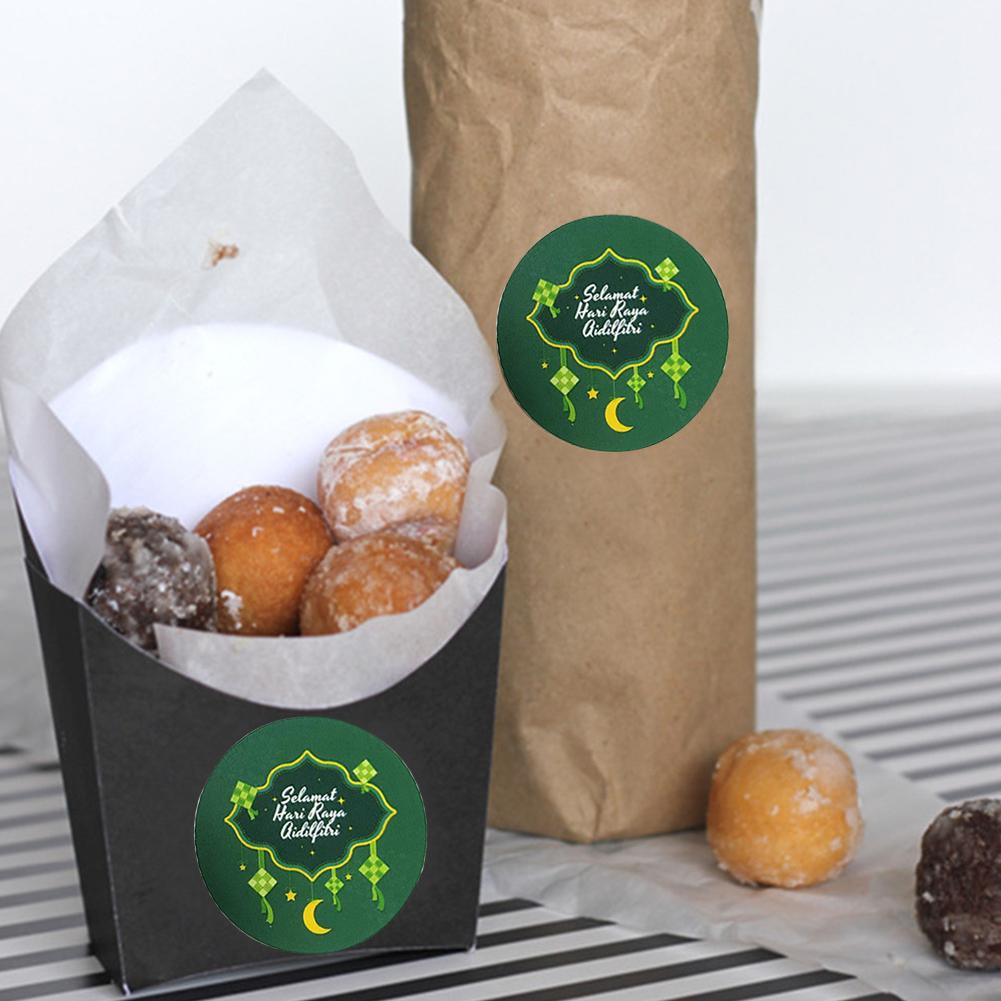 150PCS/10 Sheets Eid al-Fitr Box Sealing Sticker EID MUBARAK Sticker Eid Decorations Islamic Muslim