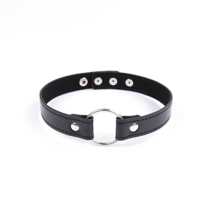 7 Styles Punk Rock gothique Chokers femmes hommes en cuir PU Goth Rivet coeur rond tour de cou réglable bijoux de