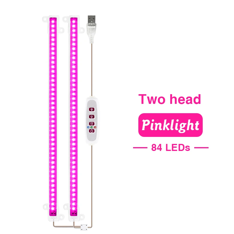 LED Full Spectrum Phyto Lamp USB 5V Grow Light Bar 30cm 1T 2T 3T 4T Plants Flowers Led Greenhouse Cultivo Hydroponic: changeable