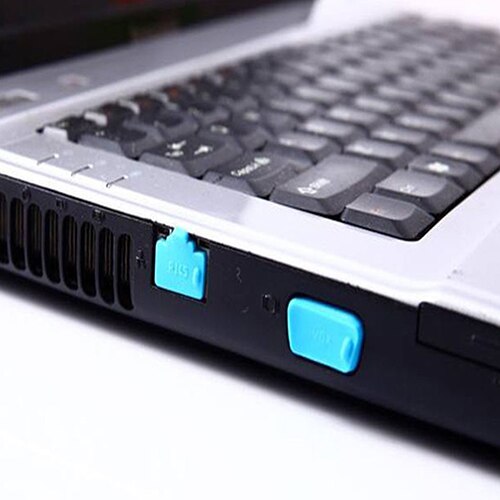 Conjunto Silicone Anti Poeira Tampa Da Ficha Stopper Para Laptop poeira plugue dustproof plugue poeira usb Acessórios de Computador