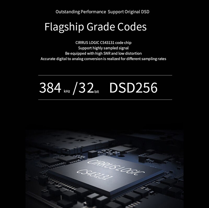 JCALLY JM10 DAC Amplifier HiFi Decoding CS43131 DSD256 USB Type C To 3.5MM Can Push 600ohm for Android iOS computer Sonata DC03