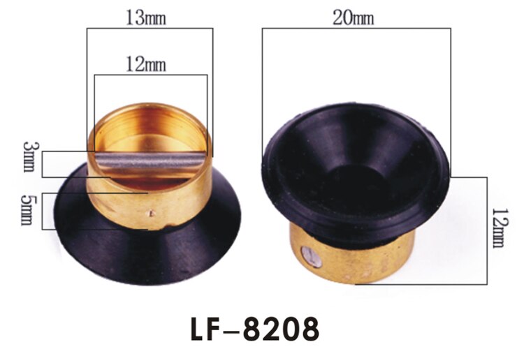 Luid Optische Gereedschap Optische 10 Pcs Lens Zuignappen: LF-8208