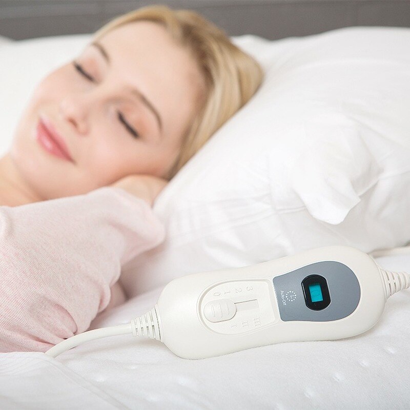 Manta eléctrica de lujo europea, Manta eléctrica de invierno de un asiento, cama , Manta eléctrica estética EB5DRT