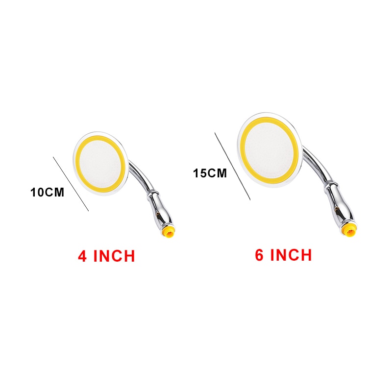 Douchekop Verstelbare Waterbesparende Regen Handdouche Grote 6 Inch Hoge Druk Badkamer Regendouche Spa Douchekop