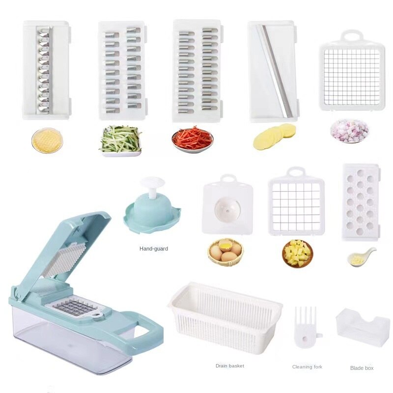 Kichen Accessories Multifunctional Vegetable Cutter Dicer Shredder Useful Kitchenwares for Home