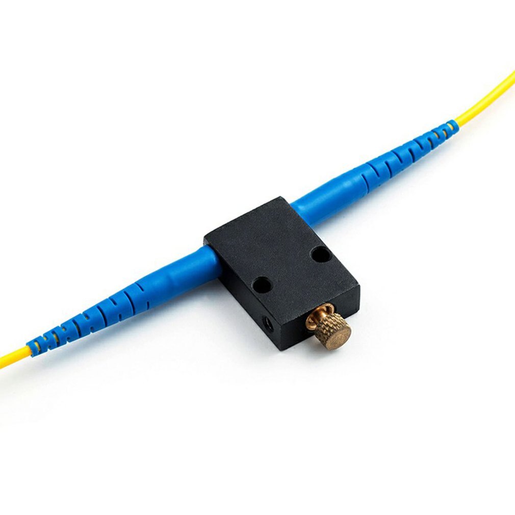 SC/APC Online Adjustable Attenuator Fiber Optic Attenuator Fiber Adapter Sc Fiber Optic Adapter Mechanical Adjustment Durable