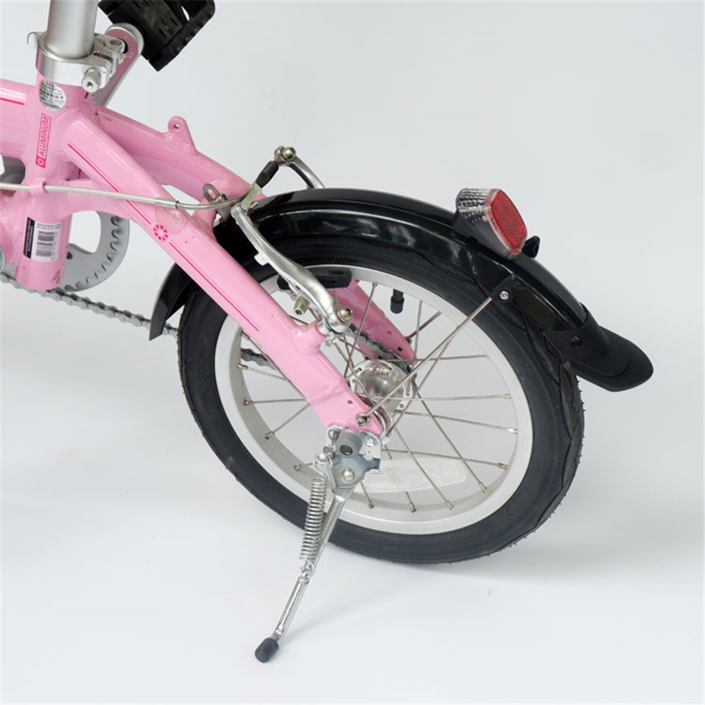 14-16 Inch Folding Bike Front Rear Fender With Rear Safety Reflector For Dahon Fnhon Bicycle V Brake Disc Brake Bike