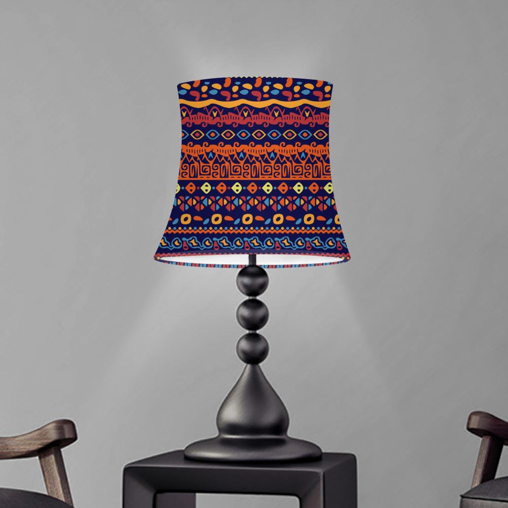 Art Decor Lampshades for Table Lamp Ethnic Style Prints Wall Lamp Chandelier Lamp Cover Table Ceiling Pendant Light Shade