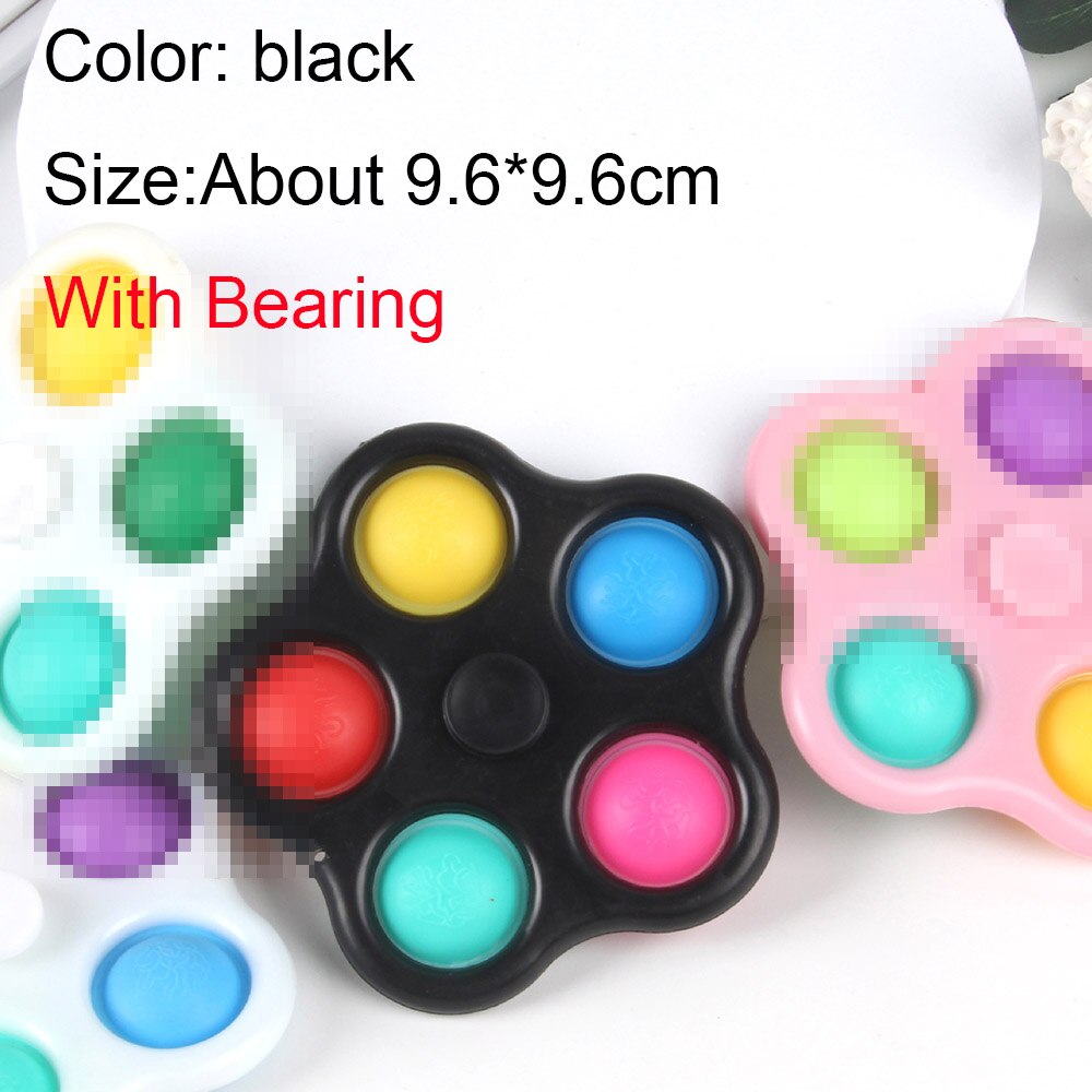 Early Educational Autism Special Need Simple Dimple Fidget Toys Pack Fit Brain Toy Stress Anti Stress Fidget Hand Spinner: 07