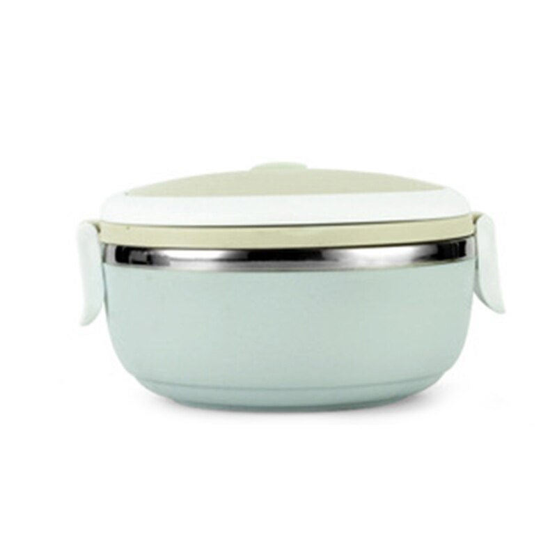 1/2/3/4 Layers Portable Stainless Steel Round Lunch Box Bento Thermal Insulated Food Storage Container Dinnerware: 5.79x3.54in