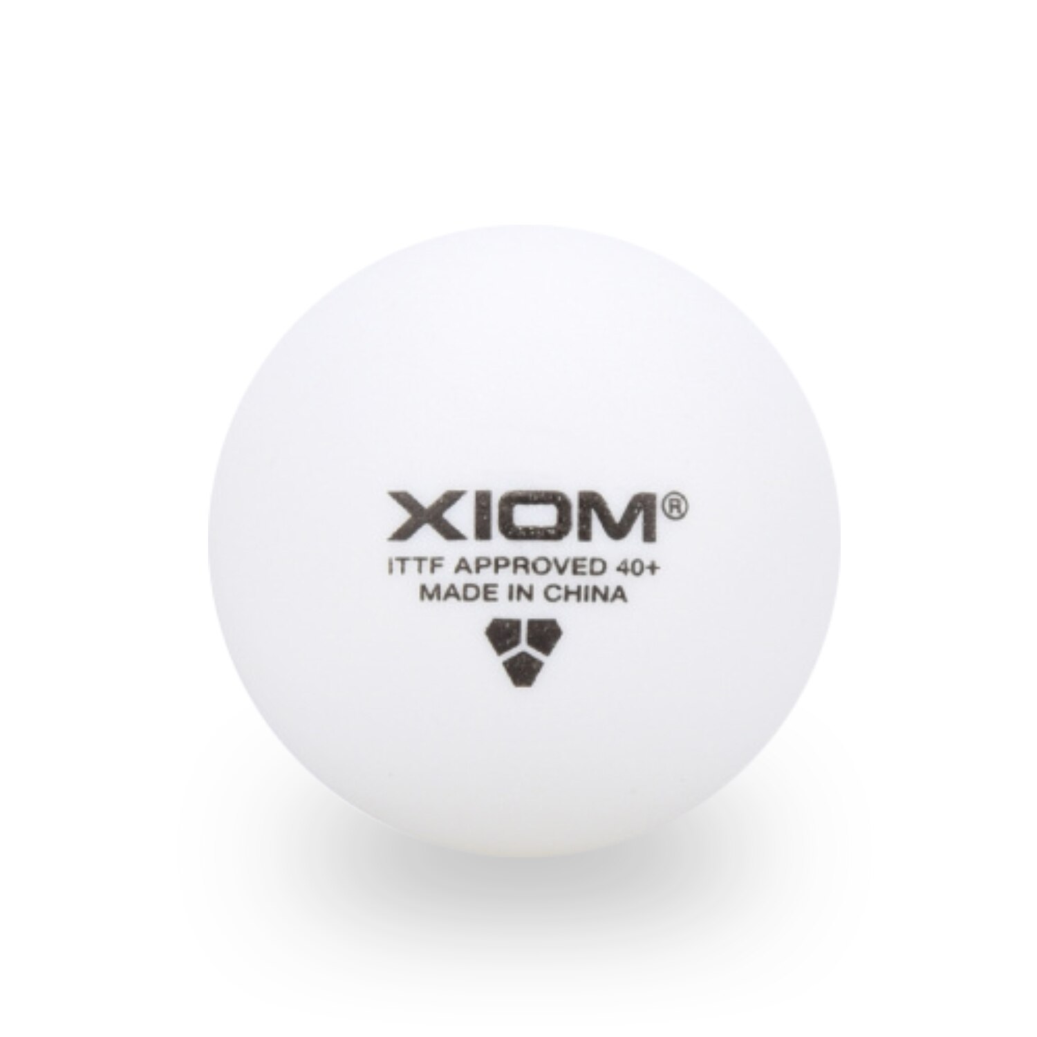 Original xiom 3 star 40+  poly sömlös boll bordtennisboll / pingisboll 6 st/förpackning: Default Title