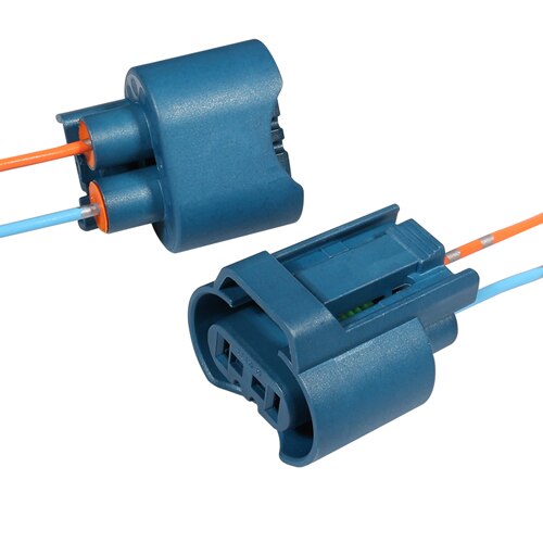 Yccpauto 2 stk  h8 h11 sokkel ledningsnett 9005 hb3 9006 hb4 holder kontakt auto billykter tåkelysfot: 9005