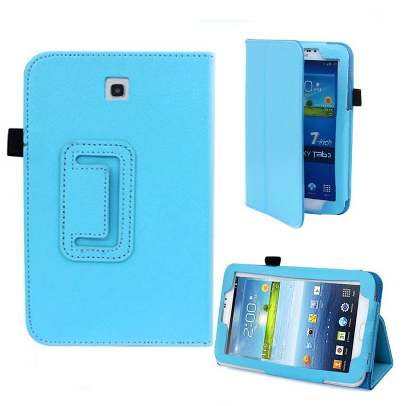 Funda magnética inteligente con soporte para Samsung Galaxy Tab 3 7,0 SM-T210 T211 P3200