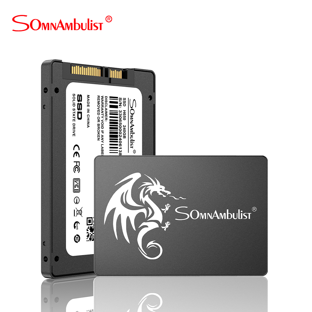 Metal Black Ssd Solid State Drive Toonaangevende 120G Desktop Computer 240G Notebook 480G Hoge Snelheid 960G 2T Ssd