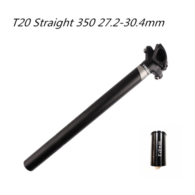 SRAM Truvativ T20 sztyca 350mm/400mm rower ze stopu aluminium Bicyle prosto/Setback siodło sztyca sztyca podsiodłowa: 350 27.2-30.4