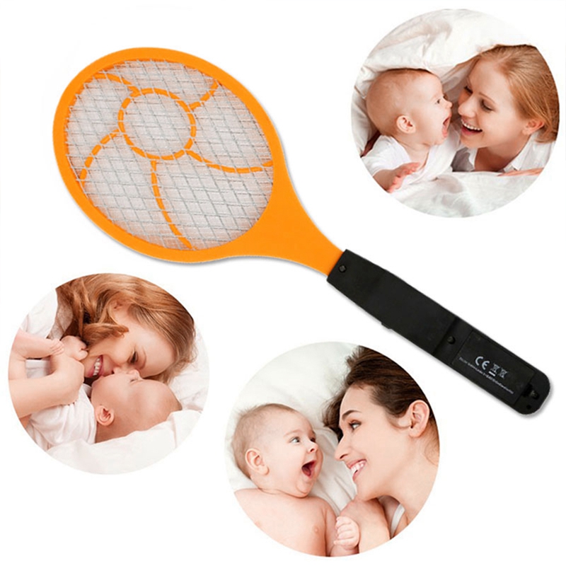 Raquette de Tennis électrique anti-moustiques, LED, 44x15.5, guêpe, tueur de moustiques
