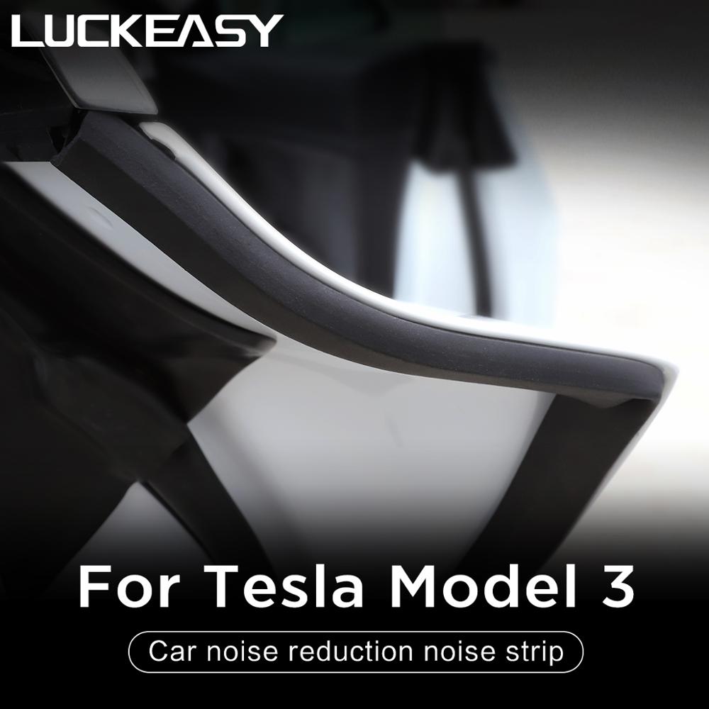 För tesla modell 3 modell y xs  -2022 biltillbehör bil bullerreducering bullerremsa tätningslist kit ljudisolerad tätning modell 3