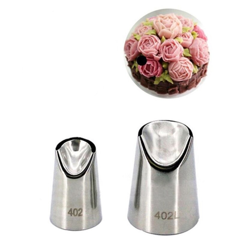 # 402L Grote Piping Nozzles Pastry Tip Rvs Icing Tipa Cake Cupcake Decorating Gereedschap Creëren Chrysant Dahlia