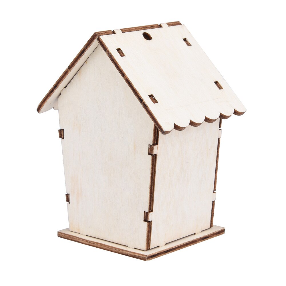 Nest Huis Vogel Doos Houten Vogel Huis Nest Creatieve Muur Gemonteerde Outdoor Vogel Huis Houten Doos Huis