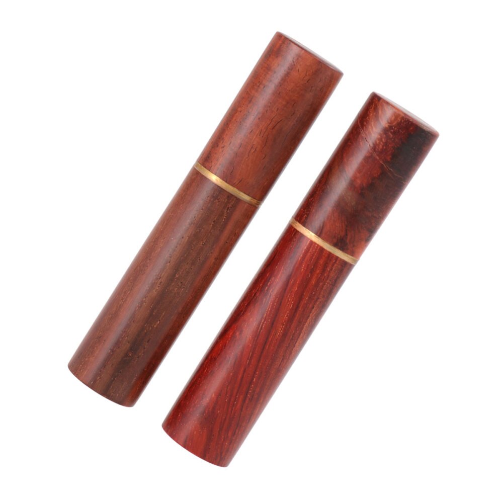 2 Pcs Toothpick Holder Wooden Toothpick Case Toothpick Can Toothpick Box for Kitchen Restaurant Home