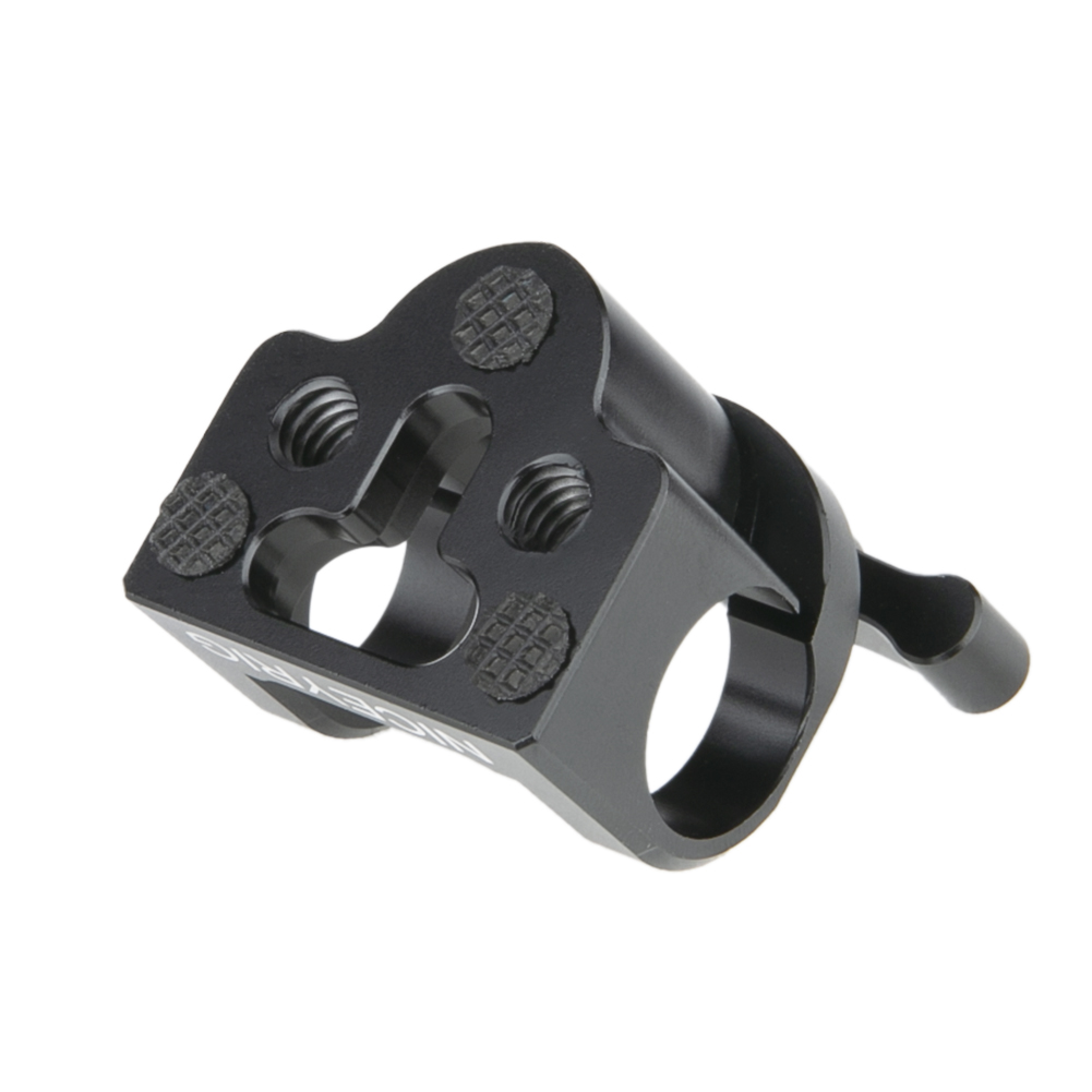 Niceyrig 15mm Stange Klemme EVF Klemme Monitor Montieren Mit 1/4 "-20 Gewinde Löcher Für Kamera KäFeige Anlage minitor LED Licht