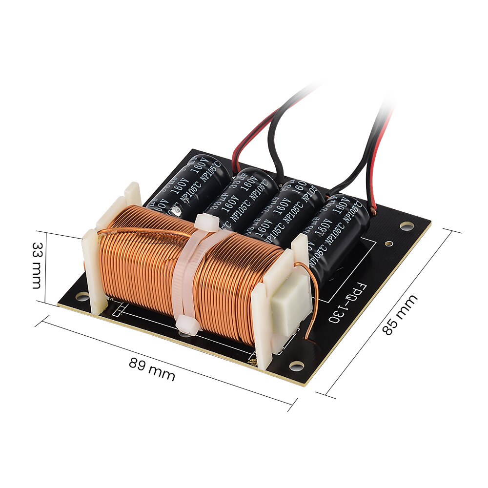 AIYIMA 800W Pure Subwoofer Crossover Bass frequency Divider For 5-15 inch Speaker DIY Filter Music sound 125Hz 1PC
