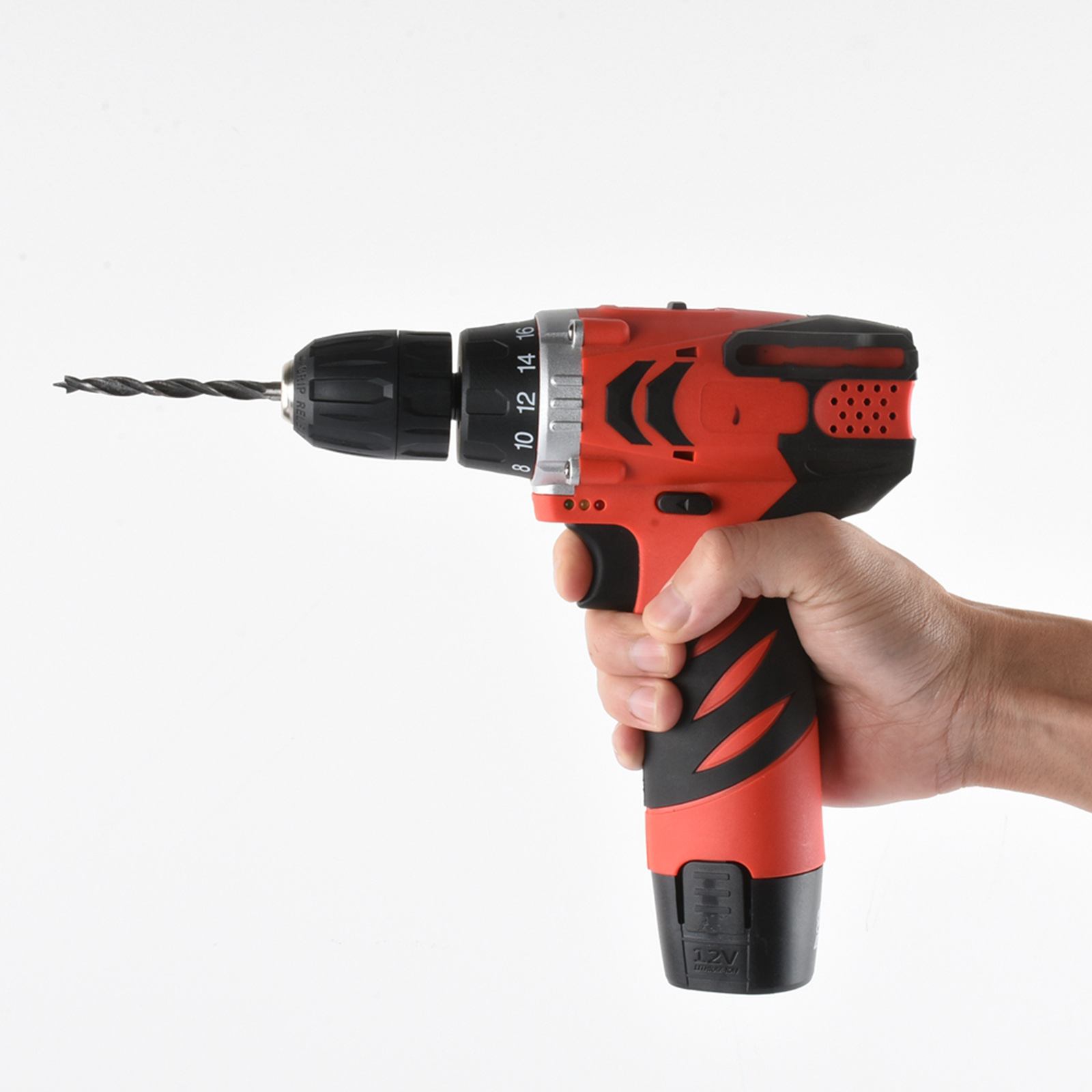 12V 20 N.M Cordless Battery Charger Drill Brushless Electric Screwdriver Rechargeable Power Tools Drilling Machine