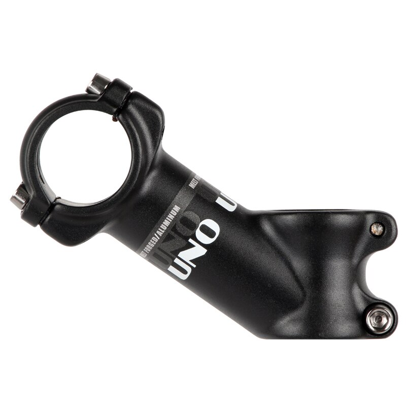 Uno mtb mountainbike racercykel frempind 28.6mm gaffel 25.4/31.8mm 35 grader 70/90/100/110mm cykel frempind sort og sølv
