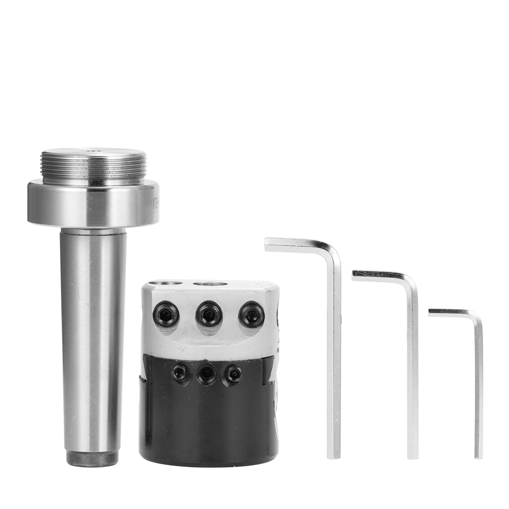 Barre d'alésage conique, Morse, pour tour, fraisage, outils de tour, adaptateur d'arbre CNC en acier à haute teneur en carbone, MT3-M12