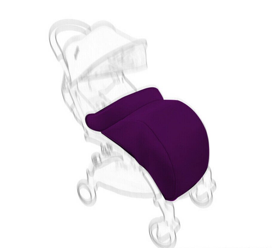 Pudcoco kodikas rattaiden päällinen lastenrattaiden jalkapeite sopii bugiseen rattaiden rattaiden jalkapeite turvaistuin lämmin pehmustettu tuulenpitävä lämmin: Violetti