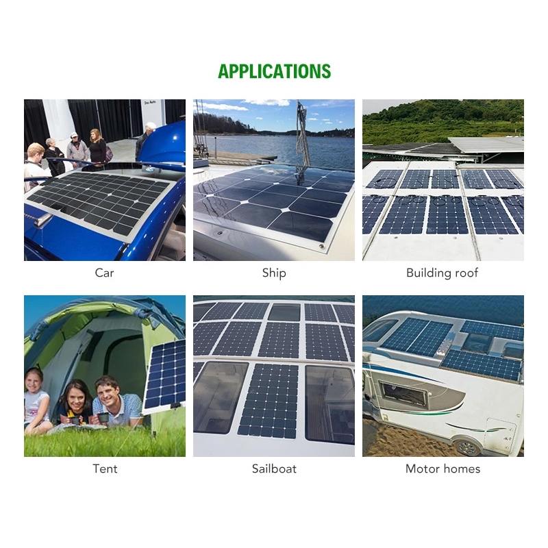 30W Solar Panel Kit Complete 12/24V With 30A/60A/100A Controller Monocrystalline Solar Cells for Car Yacht RV Battery Charger