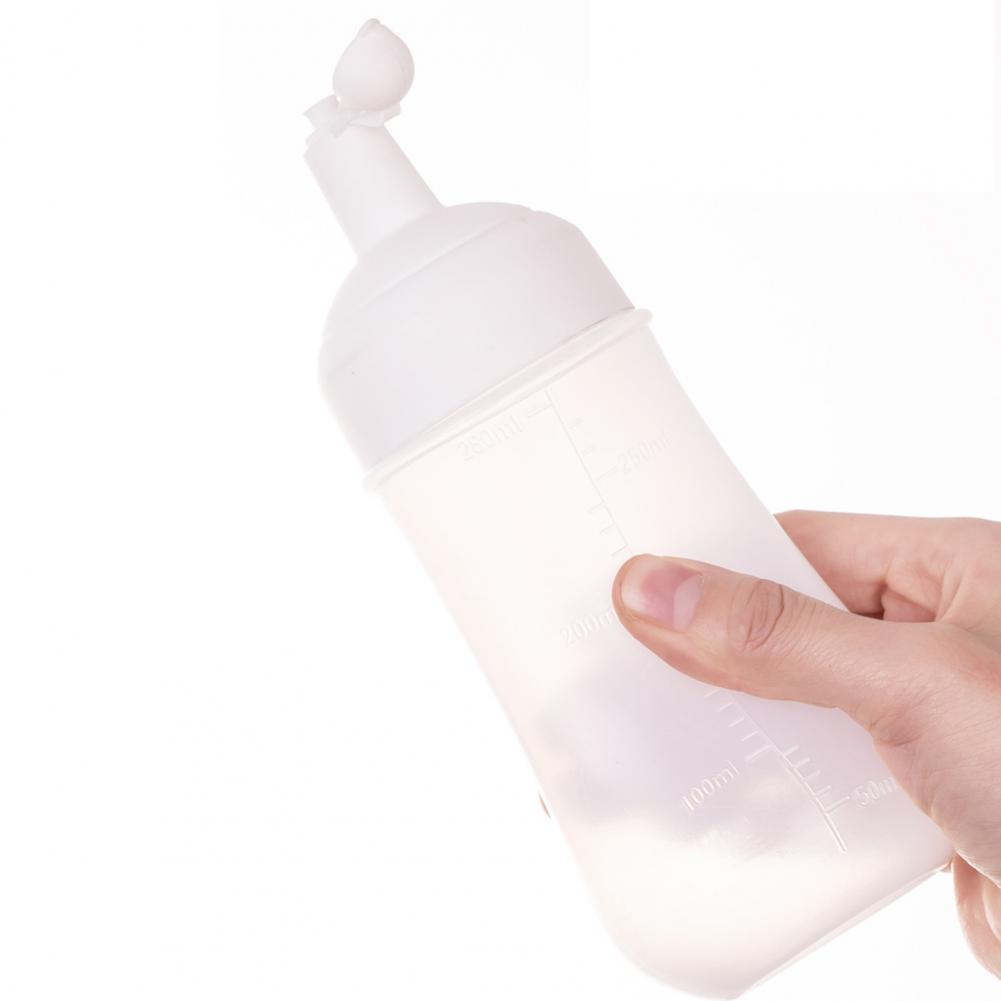 350ml Plastic Food-grade Jam Painting Squeeze Bottles Nozzles Pastry TattooKetchup Dispenser Sauce Cake Decoration Craft