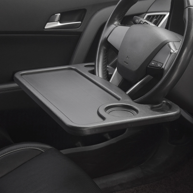Auto Tisch Halfter Lenkrad Auto Laptop Computer Schreibtisch halterung Ständer Tisch essen Arbeits wagen trinken essen Kaffee Waren Halfter Tablett