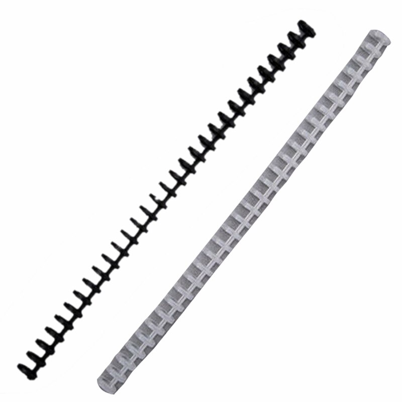 30 Hole 12mm Loose-Leaf Plastic Binding Ring Spiral Rings for A4 A5 A6 Paper Notebook Stationery Office Supplies