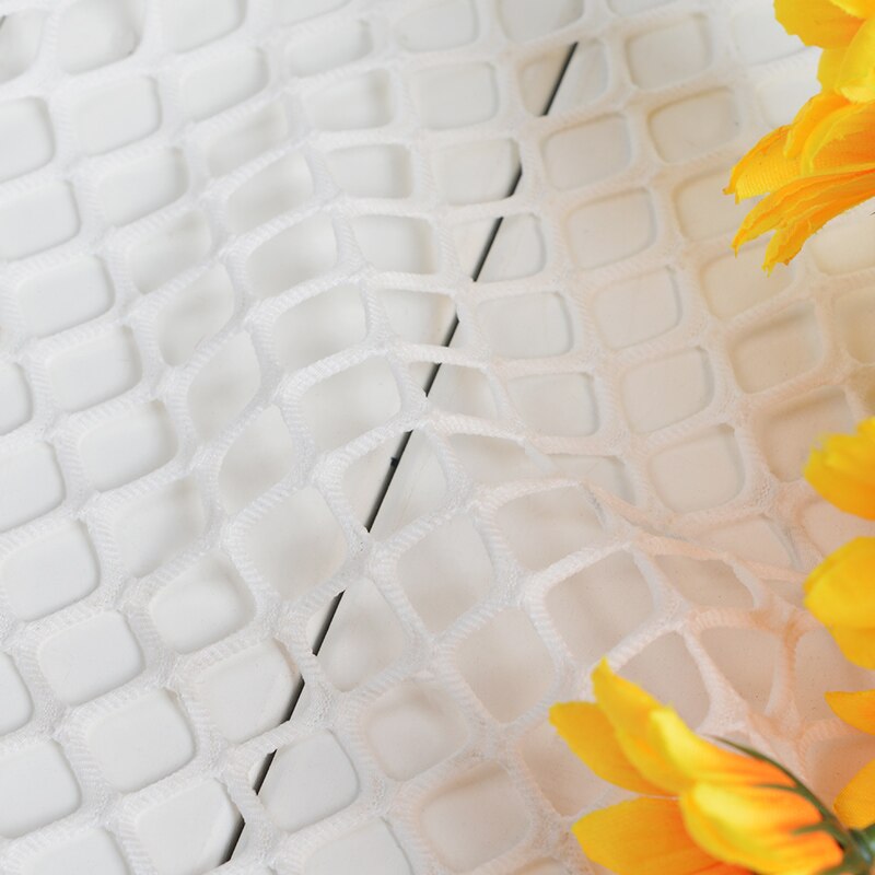 Black Elastic Net Fabric Honeycomb Mesh Fabric Multifunction For Jeans Knit Lining Apparel Cloth DIY Elastic Fabric