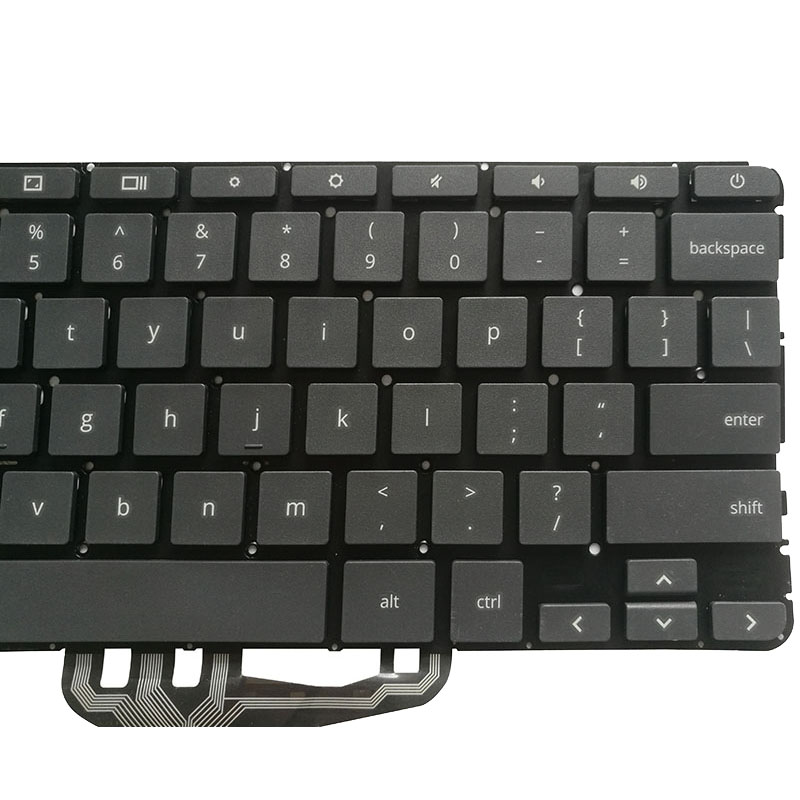 US laptop Keyboard For HP Chromebook 11 G6 EE L12695-001 NSK-XL0SQ without frame