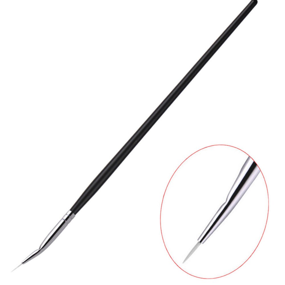 Brocha delineadora de ojos oblicua para mujer, 1 unidad, maquillaje, delineador de ojos, herramientas