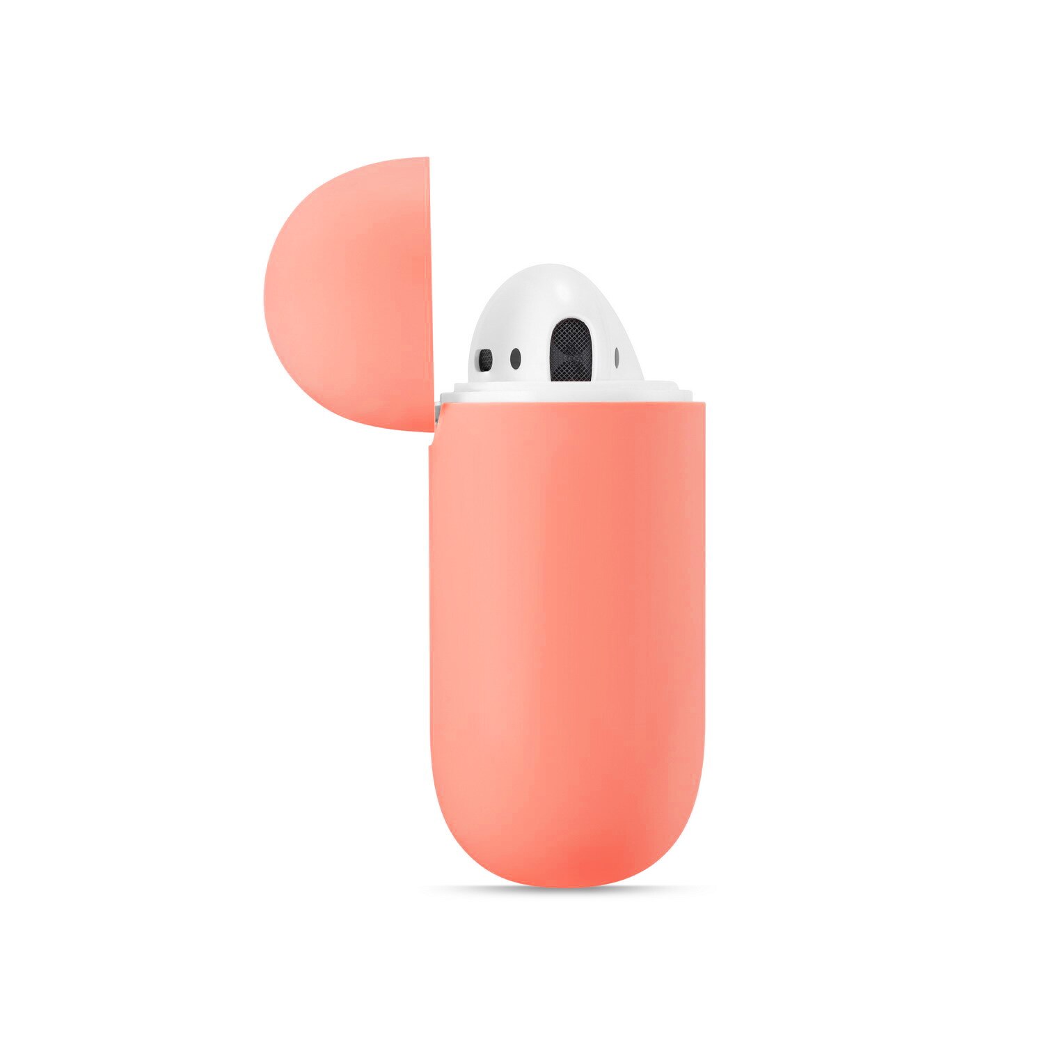 Dla Airpods 1/2 miękkie silikonowe słuchawki pokrywa Air Pods Case Earpods akcesoria zestaw słuchawkowy rękaw ochronny Apple Airpods 2 Case