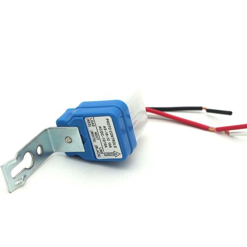 Kelfebby 12V 10A Twilight Sensor Switch Mini Twilight Dusk Sensor Switch Outdoor Night Light Sensor Switch for LED Lamp