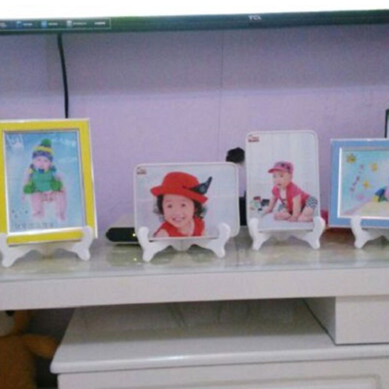 Portable Easels Plate Holders Stand Poster Photo Frame Tool Display Dish Rack Home Decoration Supply