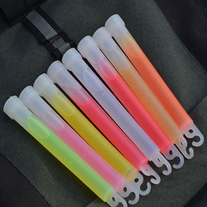 10 stücke 6Zoll Industrie Klasse glühen Stöcke Licht Stock Party Camping Notfall Lichter Glowstick Chemische Fluoreszierende EIG88