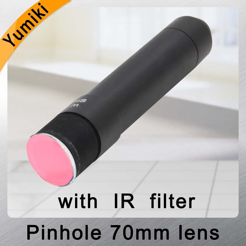 Objectif yumiki  hd 2.0 mégapixels, 70mm sténopés, objectif de caméra de vidéosurveillance, ,m12 montures, format d'image 1 " et , f1.6,  iris fixes