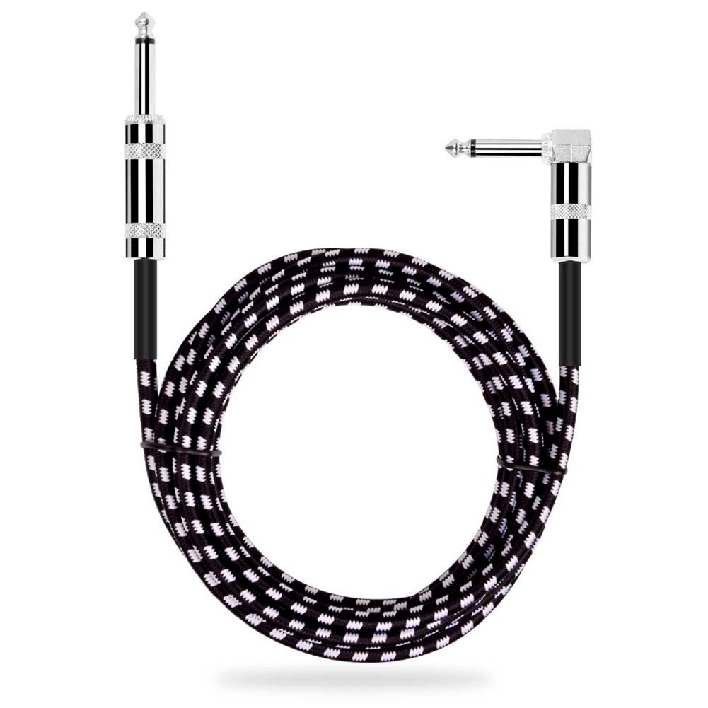 0.5/1m 6.35mm Electric Guitar Cable Audio USB Link Interface Adapter for PC Music Recording Guitar Bass Accessories