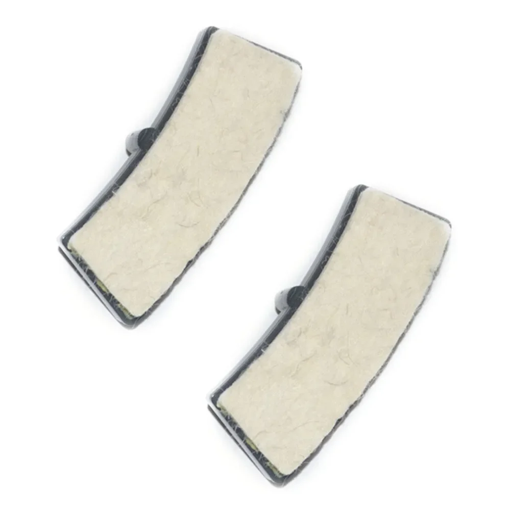 Pastillas de freno para bicicleta estática, pastillas de resistencia estacionarias para bicicleta, pastillas de freno de lana para Fitness, accesorios para gimnasio y Fitness, 2 uds.