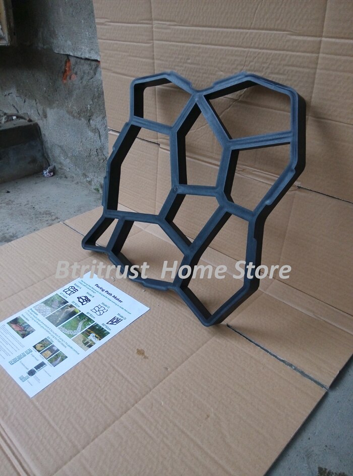 50*50 cm 5 stks/partij oprit Bestrating beton mold mould mallen stenen tuin patio oprit pathmate bestrating mal