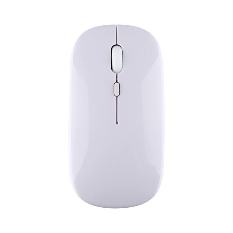 Draadloze Bluetooth-compatibele muis Draagbare ergonomische computermuizen voor laptop iPad Tablet PC Mobiele telefoon Kantoorgamingmuis: DARKNESS